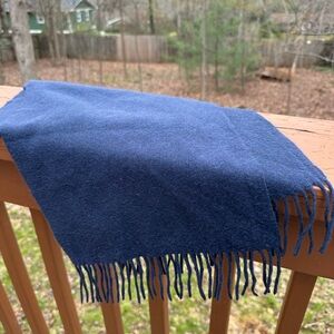 Portolano cashmere blue scarf